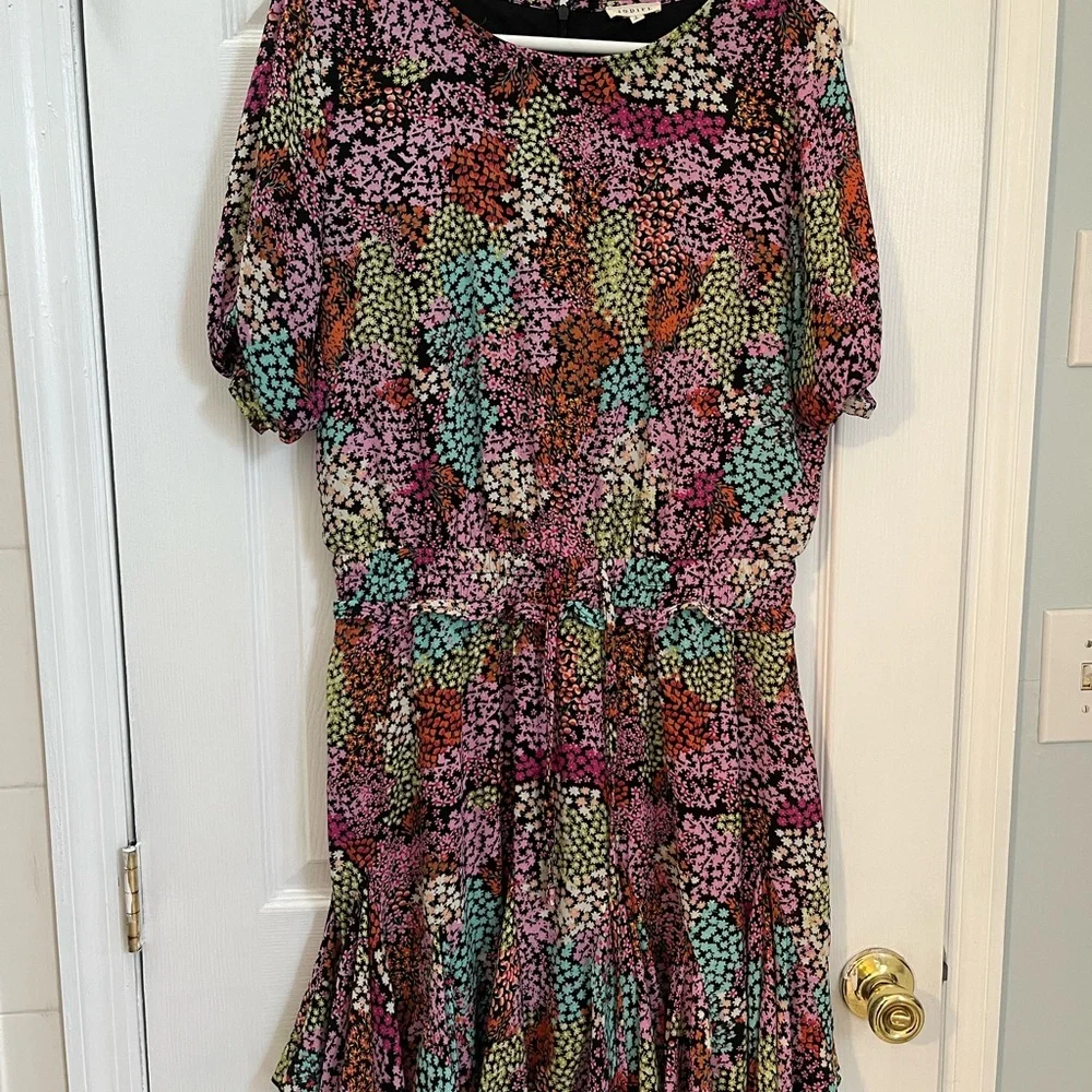 Colorful Patterned Dress - Picture 1 of 5